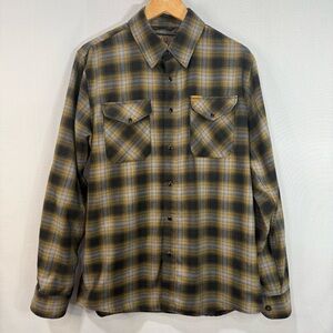 Dixxon Flannel Co. x Brownells Big Iron Plaid Shirt Men’s Medium